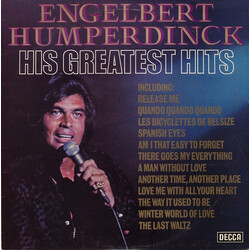 Engelbert Humperdinck His Greatest Hits Vinyl LP USED