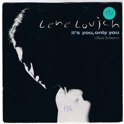 Lene Lovich It's You, Only You (Mein Schmerz) VINYL 7" USED