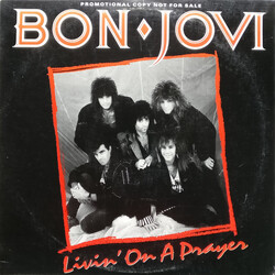 Bon Jovi Livin' On A Prayer USED VINYL 12INCH PROMO