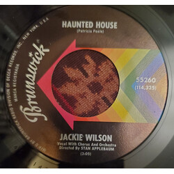 Jackie Wilson Haunted House / I'm Travelin' On USED VINYL 7INCH 45 RPM