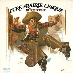 Pure Prairie League Bustin' Out Vinyl LP USED