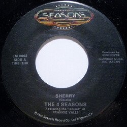 The Four Seasons / Frankie Valli Sherry / Walk Like A Man Vinyl 7" USED