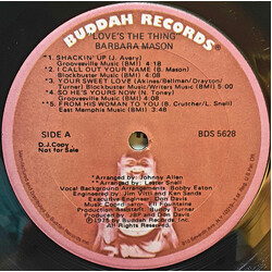 Barbara Mason Love's The Thing Vinyl LP USED