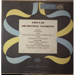 Jean Sibelius / Sir Edward Elgar / Carl Maria von Weber / Felix Mendelssohn-Bartholdy / Ermanno Wolf-Ferrari Popular Orchestral Favorites Vinyl LP USE