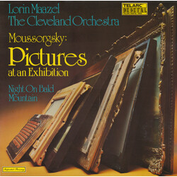 Lorin Maazel / The Cleveland Orchestra / Modest Mussorgsky Pictures At An Exhibition / Night On Bald Mountain Vinyl LP USED