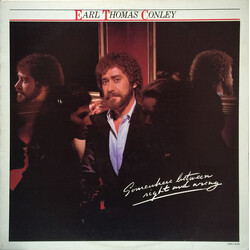 Earl Thomas Conley Somewhere Between Right And Wrong Vinyl LP USED