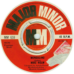 Michael Holm Mendocino USED VINYL 7INCH 45 RPM SINGLE