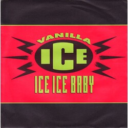 Vanilla Ice Ice Ice Baby USED VINYL 7INCH SINGLE 45 RPM