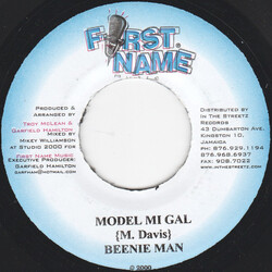 Beenie Man Model Mi Gal USED VINYL 7INCH 45 RPM