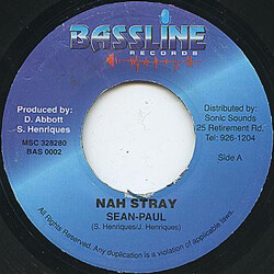 Sean Paul / Zumjay Nah stray / Sometimes USED VINYL 7INCH 45 RPM