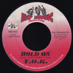 T.O.K. / Major Christie Hold On / Come Gi Me Your Loving USED VINYL 7INCH 45 RPM