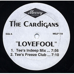 The Cardigans Lovefool USED VINYL 12INCH 33 S RPM PROMO