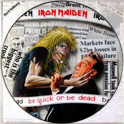 Iron Maiden Be Quick Or Be Dead VINYL 12" USED