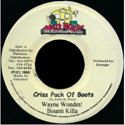 Wayne Wonder / Bounty Killer Criss Pack Of Boots USED VINYL 7INCH 45 RPM