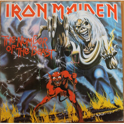 Iron Maiden The Number Of The Beast Vinyl LP USED