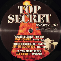 Various Top Secret Vol. 37 (December 2003) USED VINYL 12INCH 33 S RPM COMPILATION