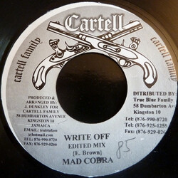 Mad Cobra Write Off USED VINYL 7INCH