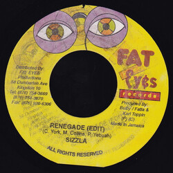 Sizzla Renegade USED VINYL 7INCH 45 RPM