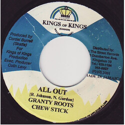 Capleton / Jah Thunder / Granty Roots / Chew Stick Fire / All Out USED VINYL 7INCH 45 RPM