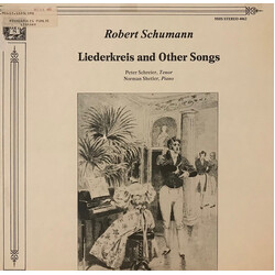 Robert Schumann / Peter Schreier / Norman Shetler Liederkreis And Other Songs Vinyl LP USED