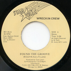 Wreckin' Crew Found The Groove / You Don't Care USED VINYL 7INCH 45 RPM SINGLE