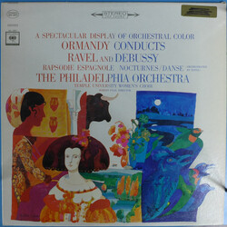 Eugene Ormandy / Maurice Ravel / Claude Debussy / The Philadelphia Orchestra Rapsodie Espagnole / Nocturnes / Danse Vinyl LP USED