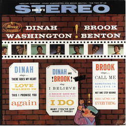 Dinah Washington / Brook Benton The Two Of Us Vinyl LP USED
