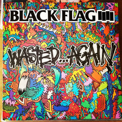Black Flag Wasted Again Vinyl LP USED