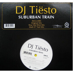 DJ Tiësto Suburban Train USED VINYL 12INCH 33 S RPM