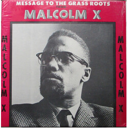 Malcolm X Message To The Grass Roots Vinyl LP USED