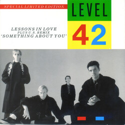 Level 42 Lessons In Love / Something About You VINYL 7" USED