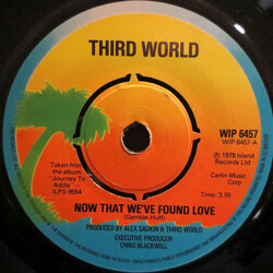 Third World Now That We've Found Love USED VINYL 7INCH 45 RPM SINGLE