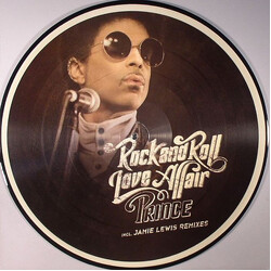 Prince Rock And Roll Love Affair USED VINYL 12INCH 33 S RPM SINGLE PICTURE DISC