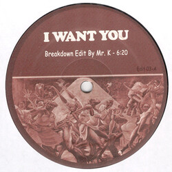 Marvin Gaye I Want You VINYL 12" USED