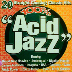 Various 100% Acid Jazz Vinyl LP USED
