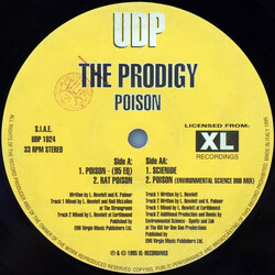 The Prodigy Poison VINYL 12" USED