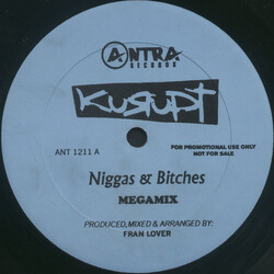 Kurupt Niggas & Bitches Megamix / New York L.A. Megamix USED VINYL 12INCH PROMO
