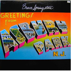 Bruce Springsteen Greetings From Asbury Park N.J. Vinyl LP USED