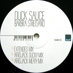 Duck Sauce Barbra Streisand USED VINYL 12INCH 45 RPM