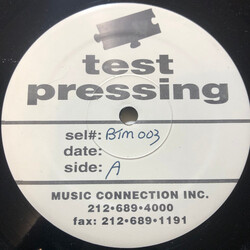 Nate Williams Jump Stump Da Party USED VINYL 12INCH TEST PRESSING