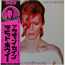 David Bowie Aladdin Sane Vinyl LP USED