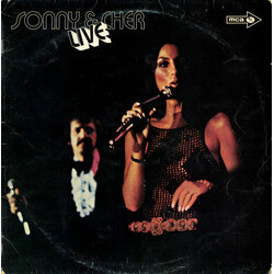 Sonny & Cher Sonny & Cher Live Vinyl LP USED