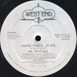 Al McCall Hard Times VINYL 12" USED