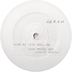 Richard Jon Smith Hold On USED VINYL 12INCH 33 S RPM 45 RPM WHITE LABEL