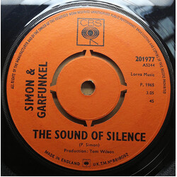 Simon & Garfunkel The Sound Of Silence USED VINYL 7INCH 45 RPM SINGLE