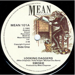 Smokie Looking Daggers USED VINYL 7INCH 45 RPM SINGLE