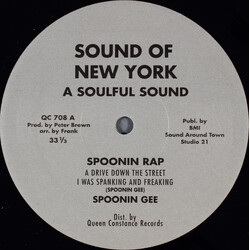 Spoonie Gee Spoonin Rap VINYL 12" USED