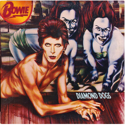 David Bowie Diamond Dogs Vinyl LP USED