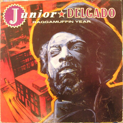 Junior Delgado Raggamuffin Year Vinyl LP USED