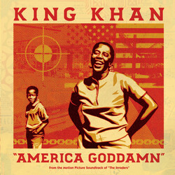 King Khan America Goddamn USED VINYL 7INCH 45 RPM LIMITED EDITION